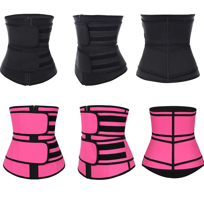Cinta modeladora de cintura, neoprene,