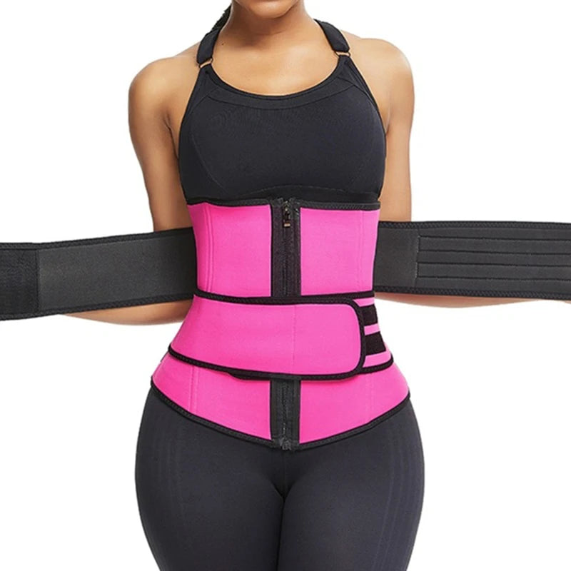Cinta modeladora de cintura, neoprene,