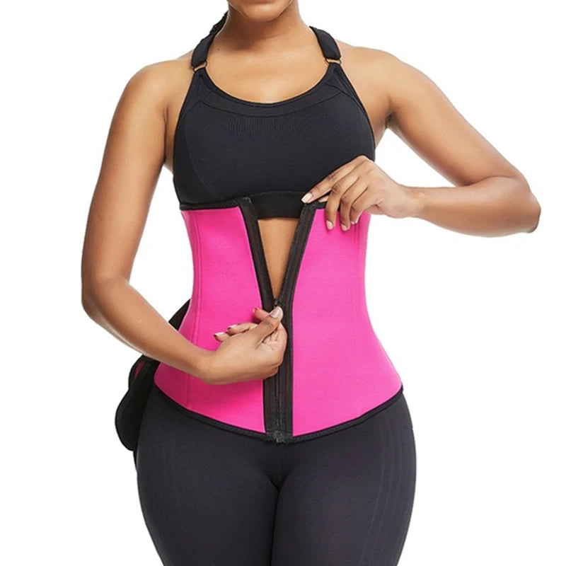 Cinta modeladora de cintura, neoprene,