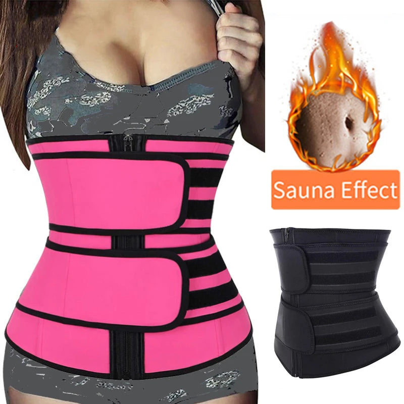 Cinta modeladora de cintura, neoprene,