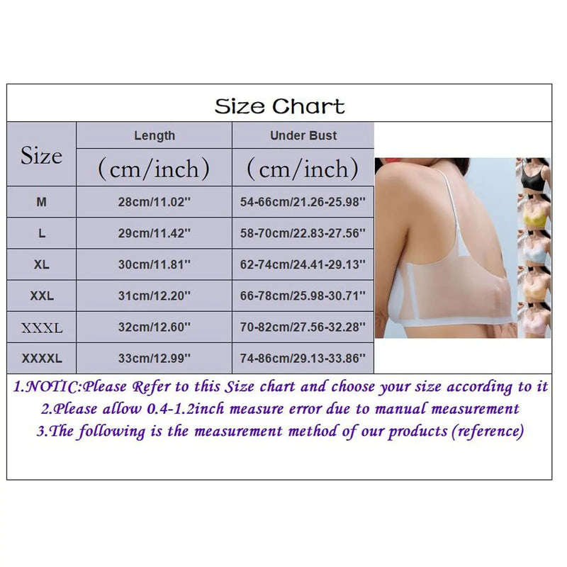 Sutiã push-up sexy feminino sem costura ultrafino de seda gelada