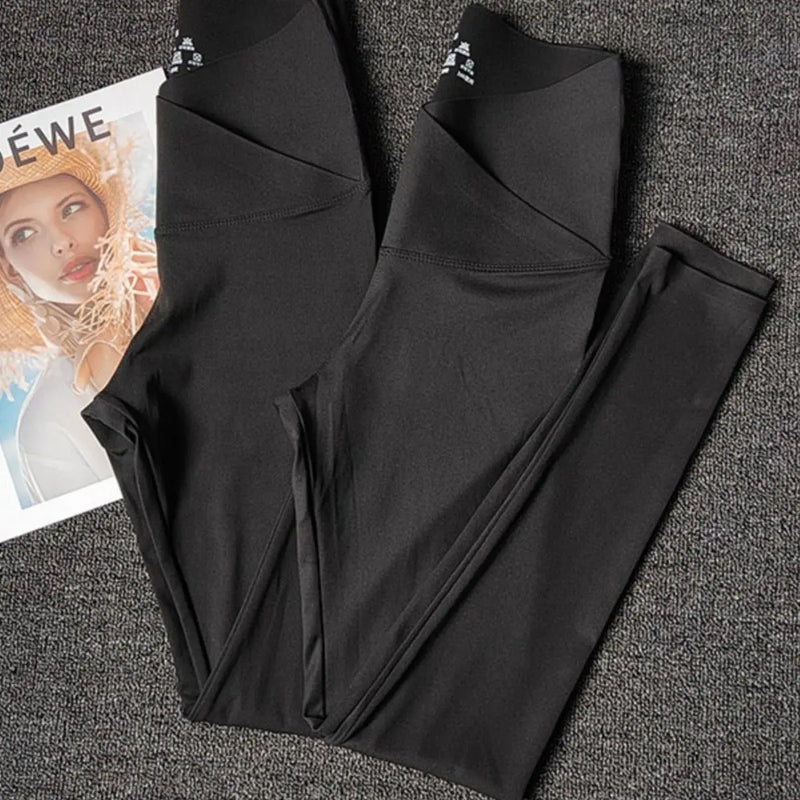 Leggings femininas sem costura de cintura alta