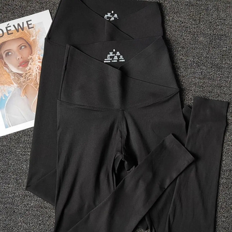 Leggings femininas sem costura de cintura alta